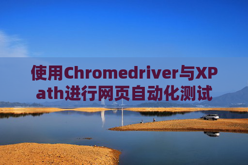 使用Chromedriver与XPath进行网页自动化测试 使用Chromedriver与XPath进行网页自动化测试
